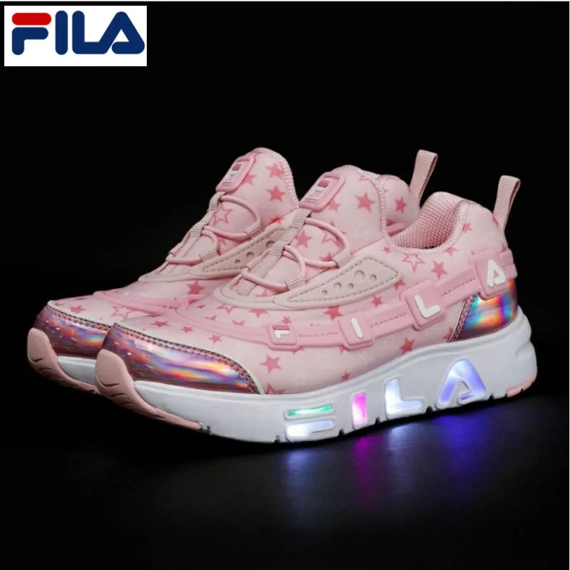 FILA Kids Light Up GGUMI Light PT 3 Colors Sneakers LED Star Light Shoes Baby Toddler Shoes Lazada PH