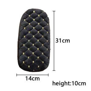 Electric Bicycle Seat Cover Plush Fabric Seat Cushion Anti-Slip Electric Scooter Seat Cover Universal