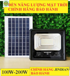 ĐÈN NĂNG LƯỢNG MẶT TRỜI CHÍNH HÃNG JD JINDIAN 100W200W