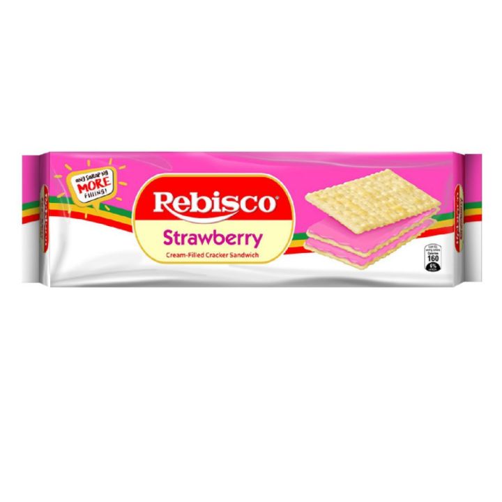 Rebisco Strawberry Sandwich 32Gx10S | Laz…
