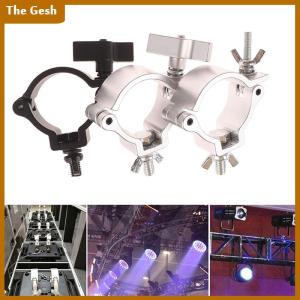 [The Gesh] ที่ยึดอลูมิเนียมแบบยึดเสาค้ำสำหรับยึดไฟเวที O กรงเล็บ48-51มม. ตะขอยึดท่อสปอตไลท์เคลื่อนที่สำหรับ DJ