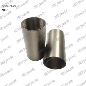 4 PCS 4DR7 Cylinder liner Suitable For Mitsubishi Engine Parts