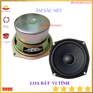 Loa bass sub vi tính oàn vành loa 13cm đường kính bắt vít 15cm- giá 1 củ