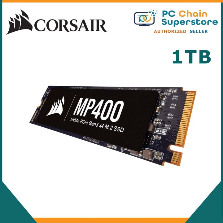 Corsair MP400 1TB NVME PCIE Gen3 x4 SSD -- 3480/1880mbps R/W