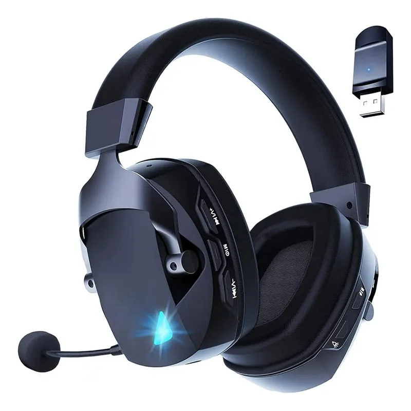 XMNA) Wireless Gaming Headset with Mic Bluetooth Headphone