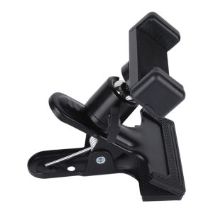 Guitar Head Clip Holder Gitar Klip Braket Live Broadcast Bracket Clip Putar 360 Derajat