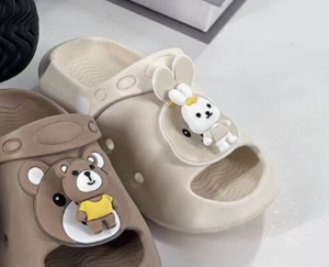 Nook Fashion Limited Edition Clogs Spinning Cartoon Design Slippers With Strap Kids Boys and Girls Sandals