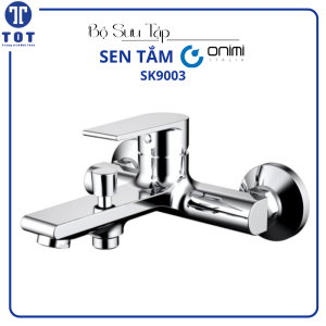 Củ Sen Tắm Nóng Lạnh ONIMI Chất Liệu Đồng Thau Mạ Crom Cao Cấp SK9003