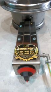 Bếp gas khè công nghiệp inox 403 chất lượng số 1 có video