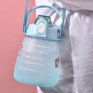 Botol Minum Motivasi Gemoy Viral 13 Liter