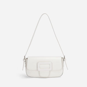 Venus Bag Korean SolidColor High Quality Baguette Bag Purple Simple Shoulder Underarm Bag Cambridge Bag For Women