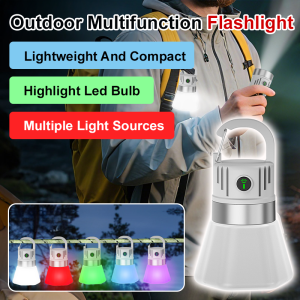 Portable Bright Multi-Function Water Bottle Light Outdoor Camping Flashlight Outdoor Camping Mini Emergency Bottle Cap Portable Ambient Light 多功能水瓶灯户外露营手电筒