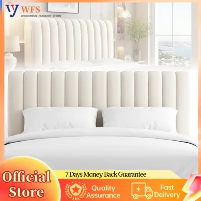 【Flagship】 Stretch Headboard Cover Protector Cover Thicken Velvet Headboard Cover for Bedroom Decor