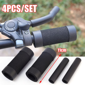 4PCS/SET Motorcycle Handlebar Foam Sponge Grip Cover Bicycle Anti-slip Soft Handlebar Handbrake Sleeve Modification Accessories