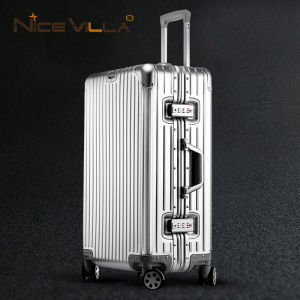 Vali Nhôm Nguyên Khối Khóa Sập NiceVilla 20inch-24inch-29inch