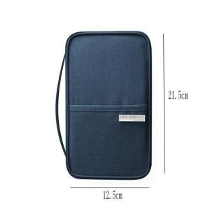 Great-King Multifunction Passport Holder Waterproof Fashionable Passport Cover Travel Bag Wallet Ticket Holder Document Organizer Card Case with Zipper for men &women