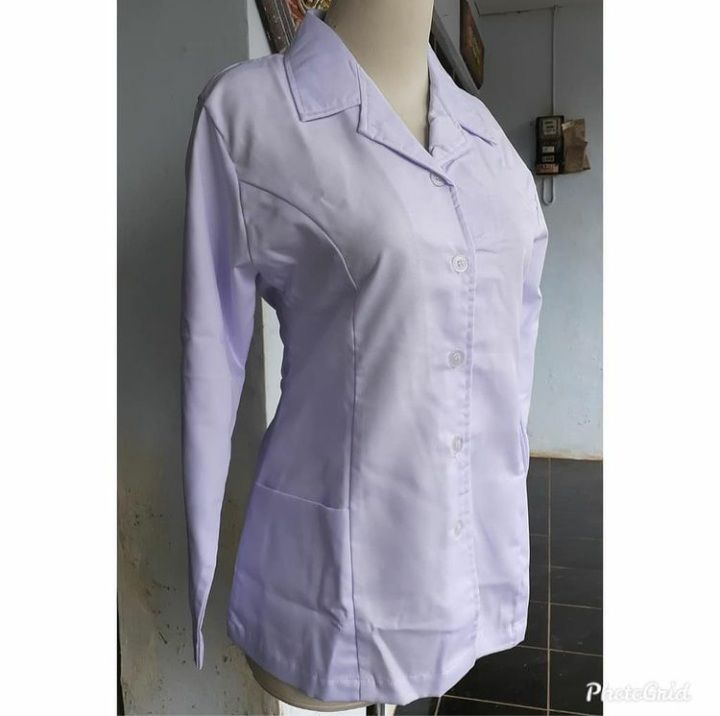baju dinas putih seragam guru kemeja putih asn pns perawat | Lazada