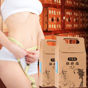 升级版中药肚脐磁石瘦身减肥贴 (10 pcs) Slimming Herbal Patch 瘦大腿贴 肚脐贴 大肚贴 腰手臂肚子瘦体贴 减肥 瘦身 Weight Loss