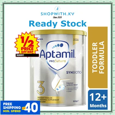[现货+包邮 Date:12/2027] Australia Import Aptamil Profutura Baby Formula Toddler Baby Milk Step 3 白金装婴儿奶粉3段 (1 Years+) 900g