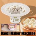 1PC ABS Baozi Making Mould Flower Type DIY Dumpling Bao Buns Mould Non-Stick Homemade Baozi Maker Machine. 