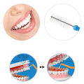 Sikat Gigi Behel Interdental Brush isi 4 / 5 Sikat Gigi Inter Dental Sikat Gigi Ortho Bengkok Interdental Floss Flosh Alat Pembersih Sela Gigi Toothpick Tooth Pick. 