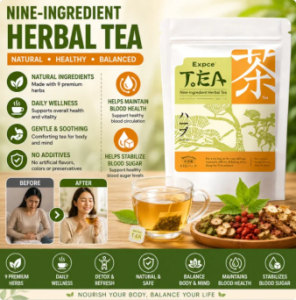 HOT SALE Herbal Tea Mild nine-ingredient herbal brew optimizes blood lipid balance and reduces abnormal cholesterol natural plant tea fit COD