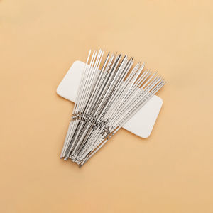 Tusuk Sate Stainless Steel / Tusukan Sate Daging Ayam Sosis BBQ Panggang Cooking Tools  PH C1162