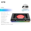 Original IETS GT600 Powerful Turbo-Fan RGB Laptop Cooling Pad gaming laptop cooling for 14-19.3 inch Laptop Cooler. 