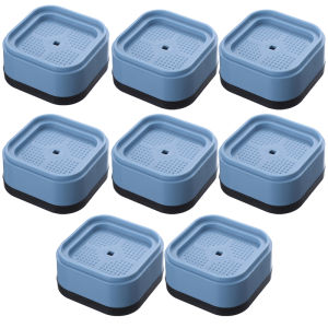 4/8pcs Washing Machine Anti Vibration Foot Pads / Adjustable Furniture Feet Riser / Universal Anti Slip Heightening Pad