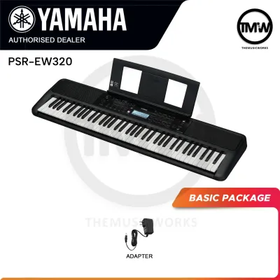 Yamaha PSR-EW320 PSR-EW310 76-key Portable Digital Electronic Keyboard Touch Response Sensitive The Music Works Singapore [LIMITED STOCK]