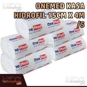 OneMed Kasa Hidrofil Pembalut /5 P3K 15cm x 4m Steril Kain Perban Verban Roll