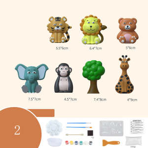 KOGGY 3D Craft DIY Mould and Paint Fridge Magnet for Kid/ Creative activities / STEAM Educational Toys玩具