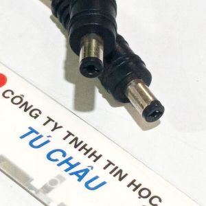 Dây nối nguồn DC đầu 5.5mm x 2.1mm (Đực) dài 15Cm / Giá bán 1 Cặp (2 Sợi)
