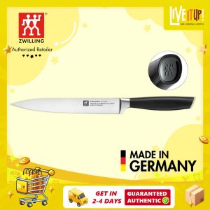 ZWILLING All Star Professional Carving Knife 20cm Sigmaforge® Made in Germany – Black Cap