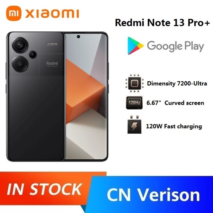 Xiaomi Redmi Note 13 Pro+ plus 5G Smartphone Dimensity 7200-Ultra