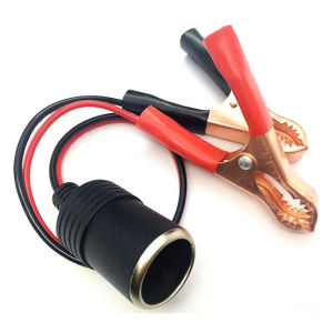Dây Tẩu Có Đầu Âm Dương dây kẹp bình ắc quy 12V-24V bằng ABS cách điện dùng thiết bị bằng tẩu kẹp chắc chắn I HOTACO