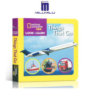 National Geographic Kids Look & Learn: Things That Go Board book – Picture Book by National Geographic Kids Original English books