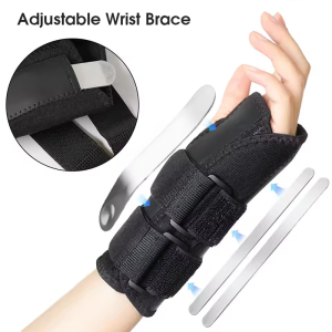 1pcs Adjustable Wrist Brace Carpal Tunnel Support Metal Splint Stabilizer for Women And Men Wrist Brace