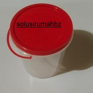 per 10 pcs Tinwall Ember 1L Mini + Handle (bisa disegel) / Basket Mini / Tempat Cookies / Cup 1000ml PAIL 1 KG NATURAL per 10 pcs