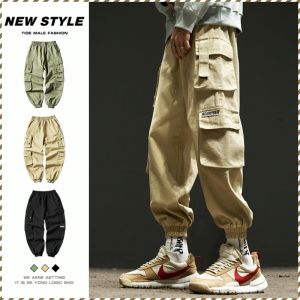 Straight Pants Leisure Functional Tide Casual Pants Loose American Style Comfortable and Durable
