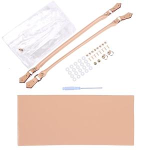 Clear PVC DIY Tote Bag Handbag Making Kit Handmade Gift Bags Craft Accessories Tool Set Birthday Holiday