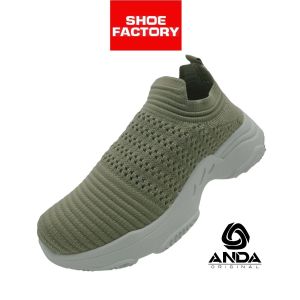 Soft Knitted Sports Women Sneakers Shoes Size 36-41 Kasut Sneakers Wanita Viral By Shoe Factory Malaysia