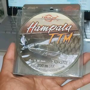 Senar PE HAMPALA TTM 200m by Relix Nusantara dengan lapisan P-Fluoro