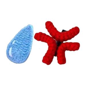 2pcs Soft Yarn Duckbill Hair Clip Soft Touches Hairclip Unique Hair Clip for Ladies Hair Accessory