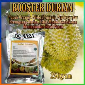 Pupuk Booster Organik Pelebat Buah Durian dan Perangsang Durian Agar Cepat Berbuah Lebat