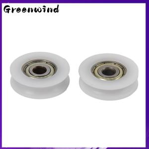 Greenwind Chất lượng cao U rãnh 625 Vòng ròng rọc bóng mang bánh xe con lăn cho cửa sổ vòi hoa sen ròng rọc ngăn kéo POM hướng dẫn bánh xe