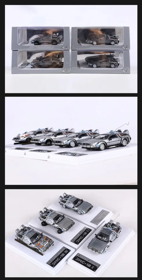 HOT WHEELS DELOREAN DMC Back To The Future Time Machine Modalità hover