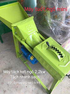 Máy tuốt ngô  tẻ ngô hạt mini
