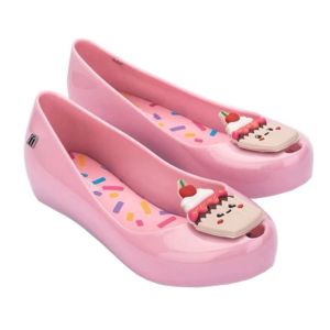 MINI MELISSA ULTRA TEEN CUPCAKES BOW MARIE CAT AND COOKIES ( SIZE 31 - 33 ) SEPATU ANAK REMAJA
