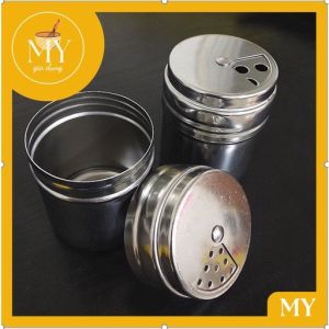 Hủ inox cao cấp  đựng tăm và đựng tiêu– Gia dụng bếp Hủ inox cao cấp